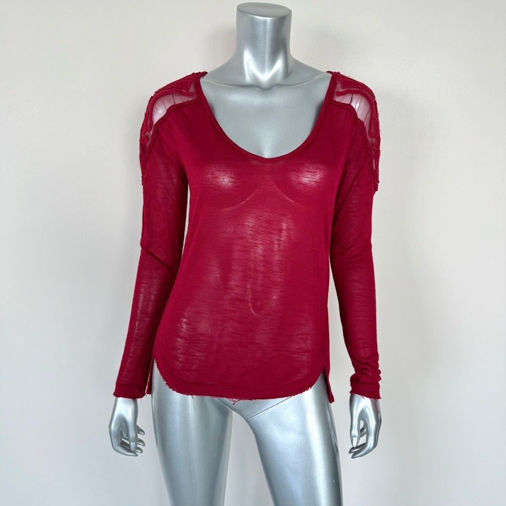 Free People women red top size XS